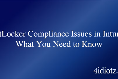 BitLocker Compliance Issues in Intune: What You Need to Know