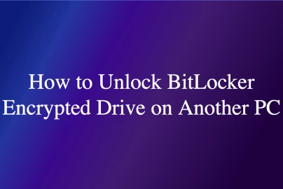 How to Unlock BitLocker Encrypted Drive on Another PC