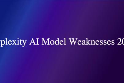 Perplexity AI Model Weaknesses 2025
