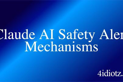 Claude AI Safety Alert Mechanisms
