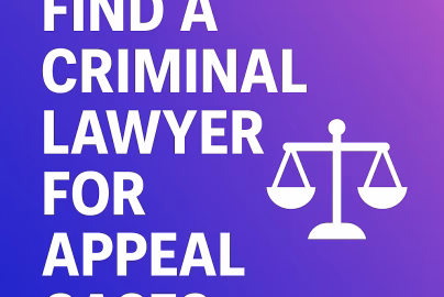 Find a Criminal Lawyer for Appeal Cases