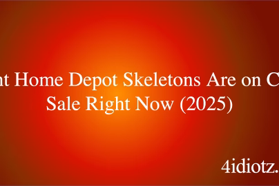 Giant Home Depot Skeletons Are on Crazy Sale Right Now (2025)