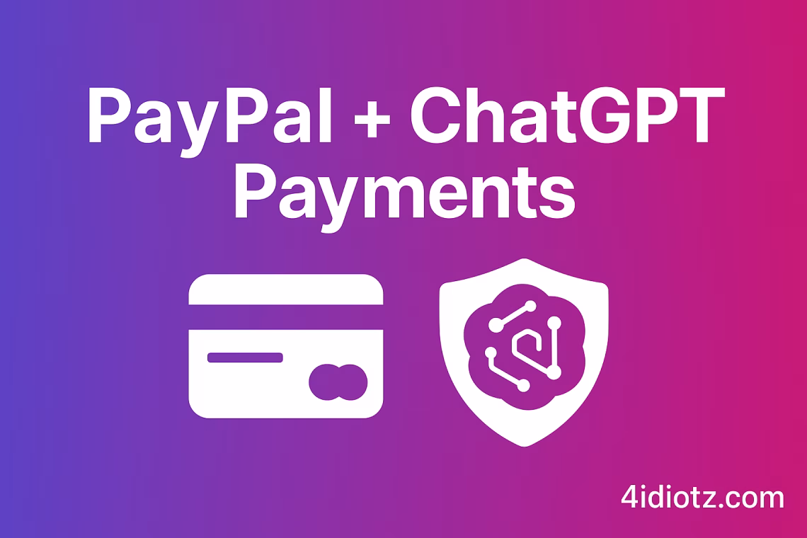 PayPal signs deal with OpenAI to embed payment system into ChatGPT