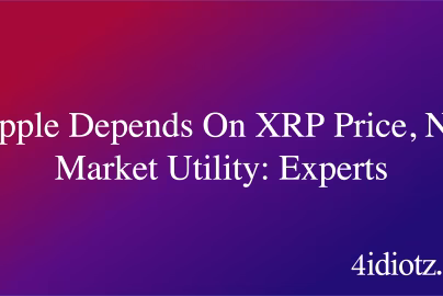 Ripple Depends On XRP Price, Not Market Utility: Experts