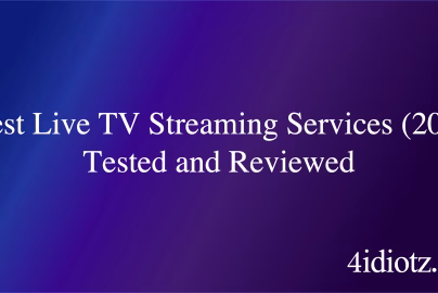 5 Best Live TV Streaming Services (2025), Tested and Reviewed