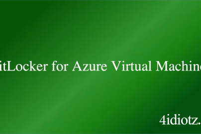 BitLocker for Azure Virtual Machines