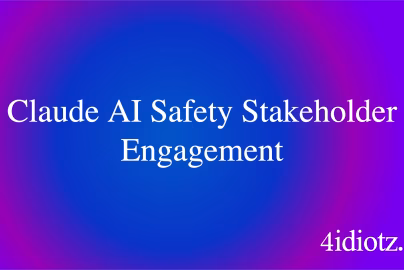 Claude AI Safety Stakeholder Engagement