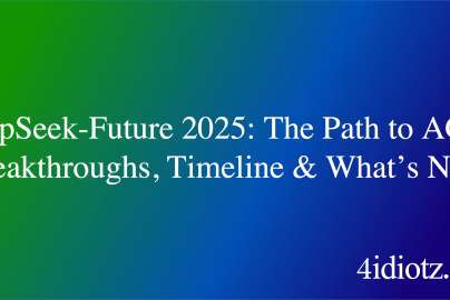 DeepSeek-Future 2025: The Path to AGI – Breakthroughs, Timeline & What’s Next