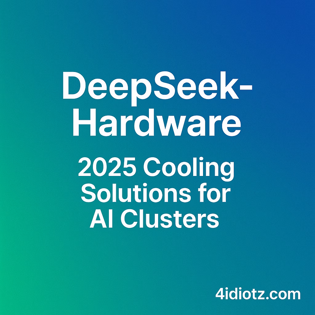 DeepSeek-Hardware 2025 Cooling Solutions for AI Clusters