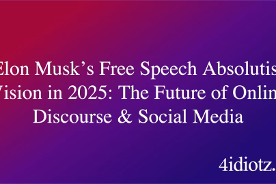 Elon Musk’s Free Speech Absolutist Vision in 2025: The Future of Online Discourse & Social Media
