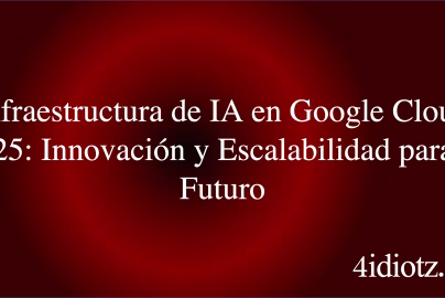 Infraestructura de IA en Google Cloud 2025: Innovación y Escalabilidad para el Futuro