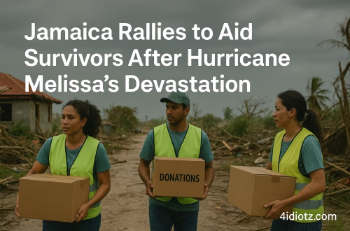 Jamaica rallies to aid survivors after hurricane Melissa’s devastation