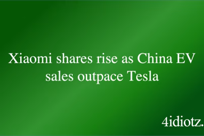 Xiaomi shares rise as China EV sales outpace Tesla