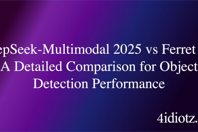 DeepSeek-Multimodal 2025 vs Ferret UI: A Detailed Comparison for Object Detection Performance
