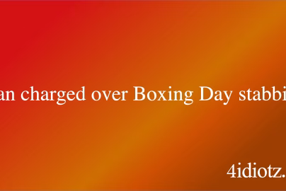 Man charged over Boxing Day stabbing