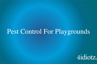 Pest Control For Playgrounds