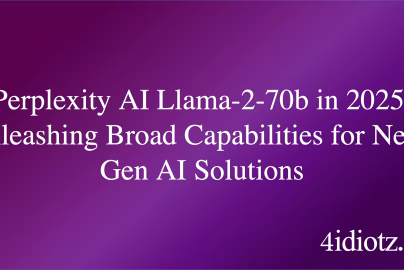 Perplexity AI Llama-2-70b in 2025: Unleashing Broad Capabilities for Next-Gen AI Solutions