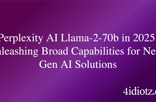 Perplexity AI Llama-2-70b in 2025: Unleashing Broad Capabilities for Next-Gen AI Solutions