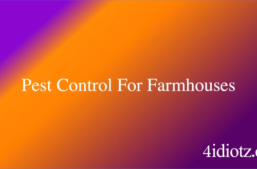 Pest Control For Farmhouses