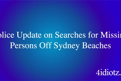 Police Update on Searches for Missing Persons Off Sydney Beaches