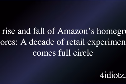 The rise and fall of Amazon’s homegrown stores: A decade of retail experiments comes full circle