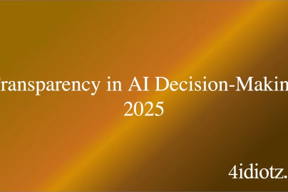 Transparency in AI Decision-Making 2025